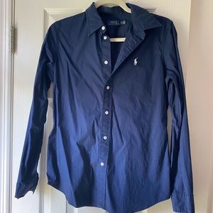 Navy Ralph Lauren Button Down